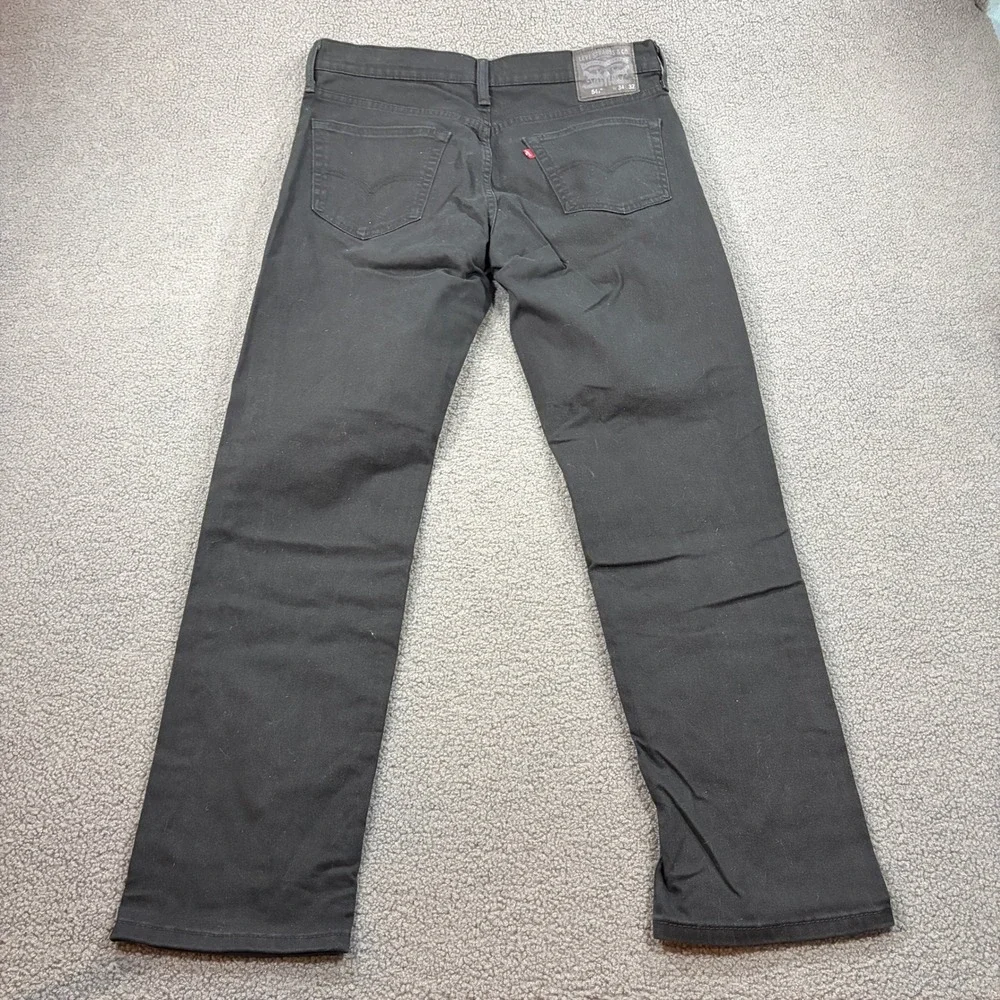 Levi's Jeans Mens 34x32 Black 541 Athletic Taper Stretch Denim Pants 18181-0019
